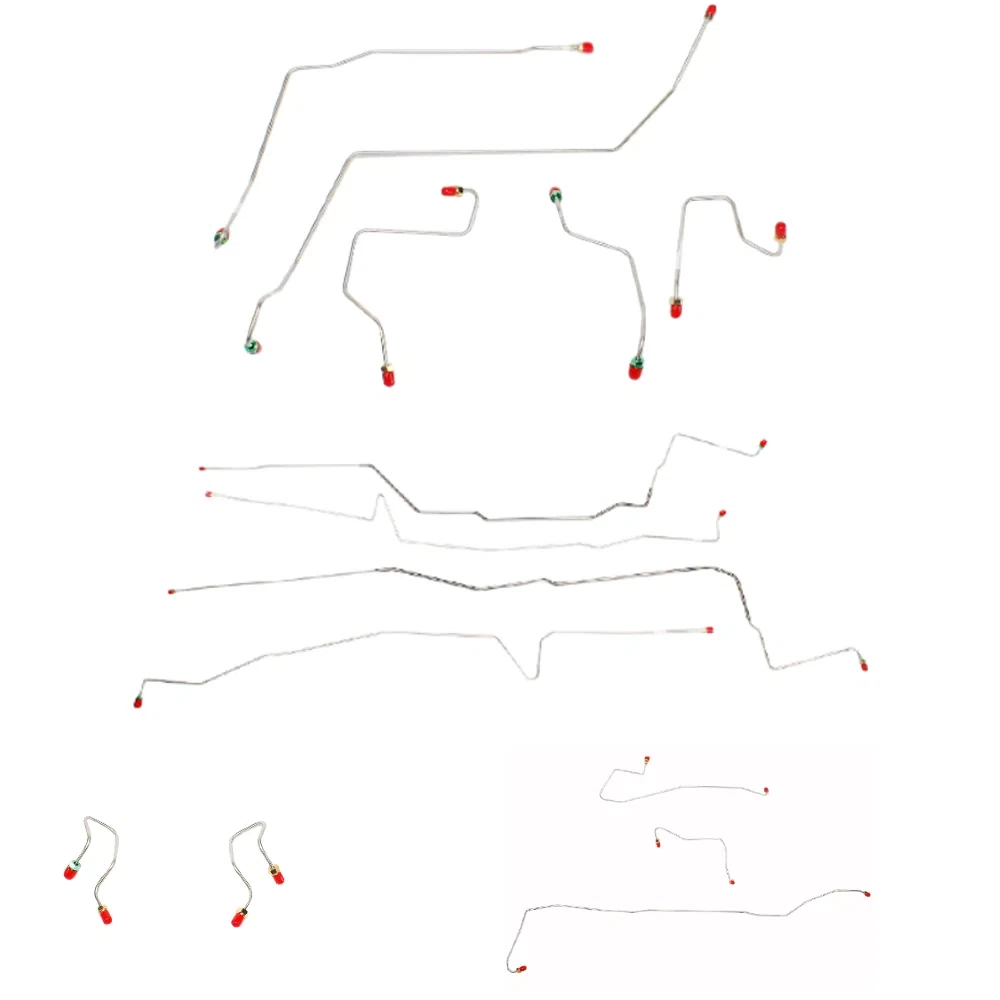 00-07 Ford Taurus Brake Line Kit Rear Drum AWABS Stainless Steel CBK0060SS